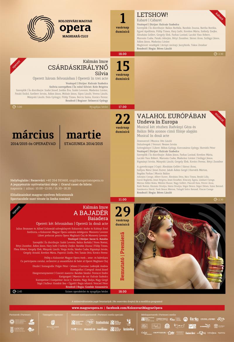 Program martie 2015