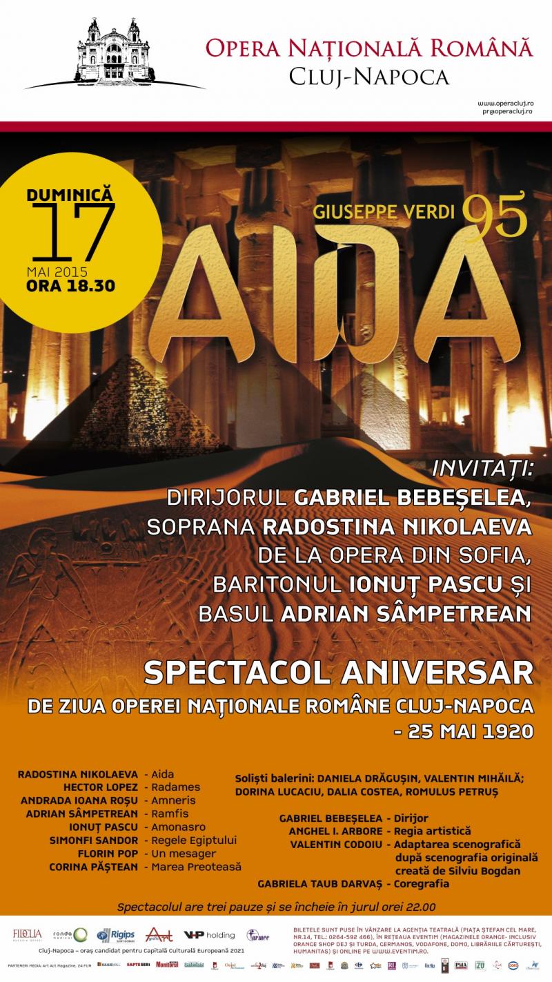 Spectacol Aniversar Extraordinar "AIDA", 95 de ani