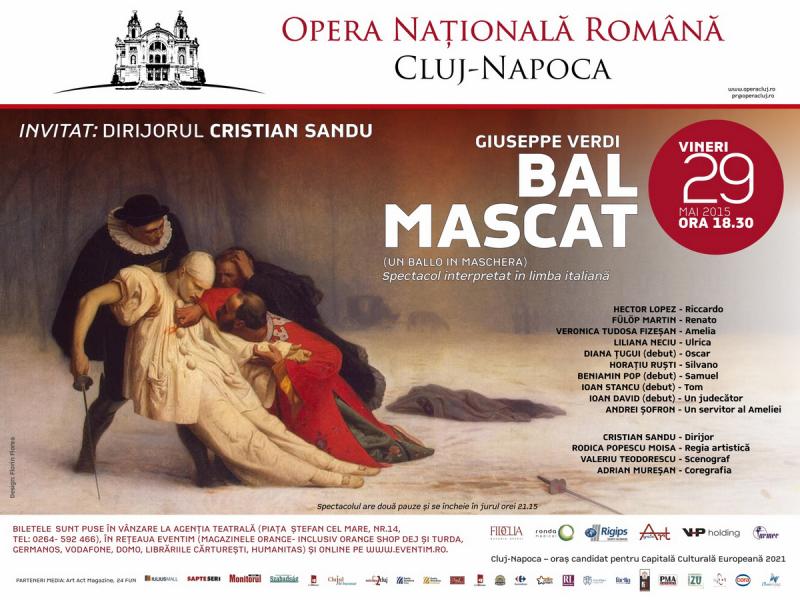 "Un Ballo in maschera" la Cluj-Napoca