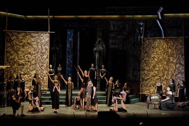 Mennyei Aida la Teatrul Erkel din Budapesta