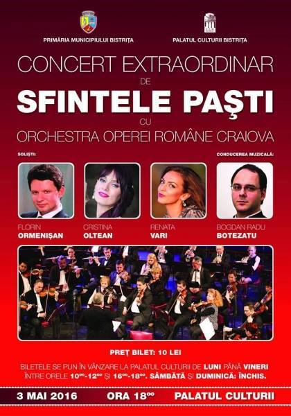 Spectacol festiv la Bistriţa