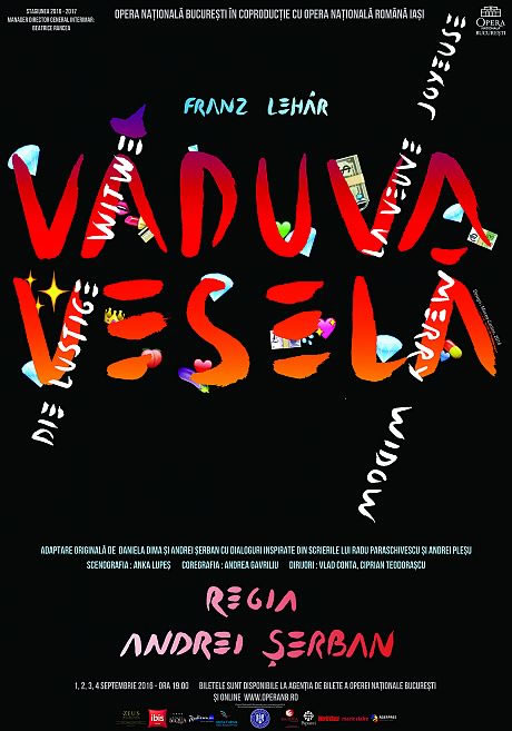 Bilete pentru "Vaduva Vesela" de la Iasi