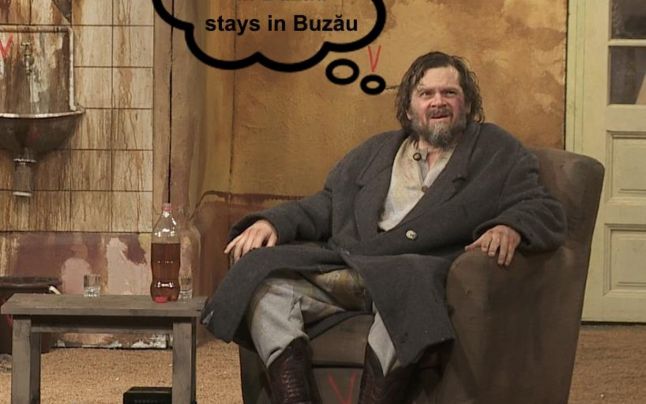 Actorii unui teatru din capitală, apostrofaţi de spectatori la Buzău pentru dialogurile vulgare din scenariu