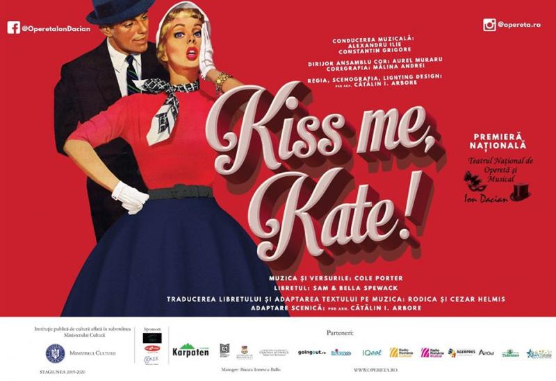 "Kiss me, Kate" online, sâmbătă 28 Martie 2020