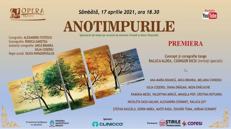 Premieră: „Anotimpurile”, spectacol de balet