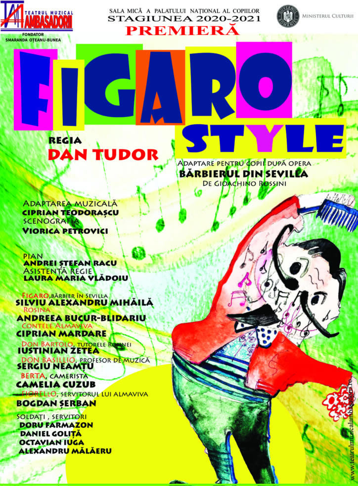 "Figaro Style", după opera "Bărbierul din Sevilla", pe 17 și 18 iulie