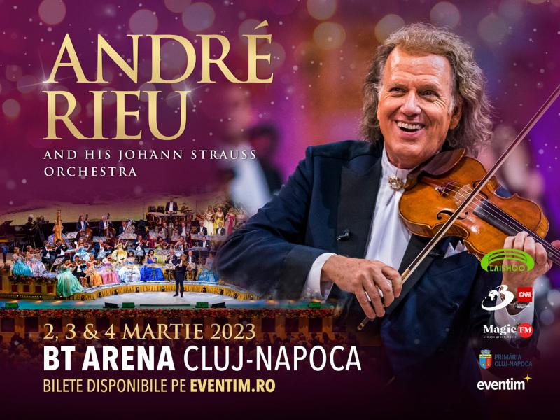 La cererea publicului, al treilea concert Andree Rieu în România