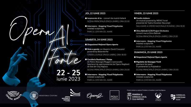 Începe Opera Aperta: invitați de pe marile scene ale Europei și experiențe în care arta întâlnește tehnologia