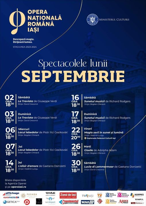 La opera ieșeană povestea noii stagiuni începe din septembrie