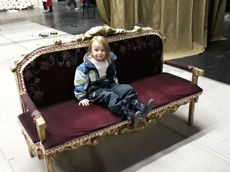 Aida, prima oară în Teatrul Național din Craiova! La mine în inimă e Bebe!