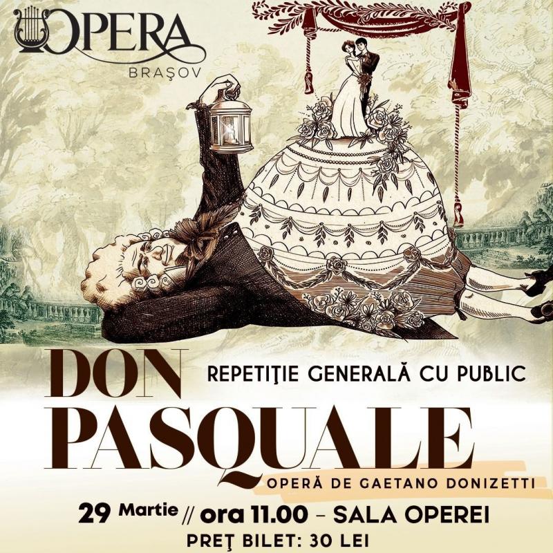 Program repetiții generale cu public – martie 2024