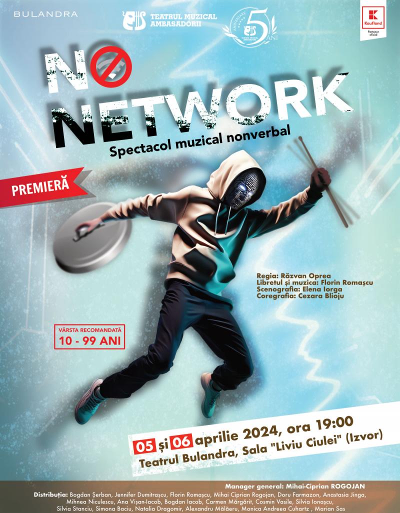 "No NetworK" - premiera celui mai nou spectacol nonverbal din România