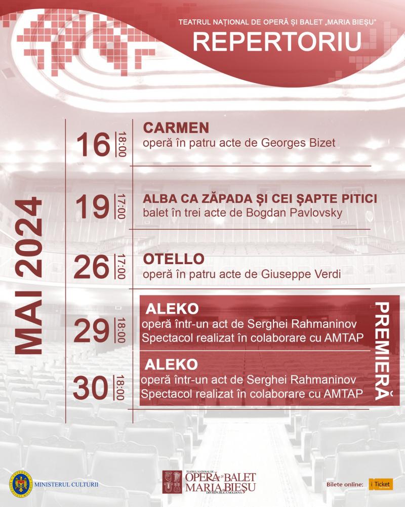 Program mai 2024