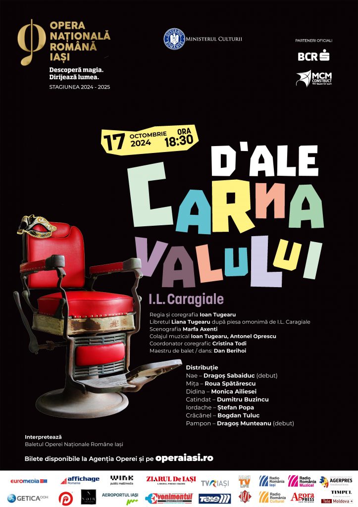 „D’ale carnavalului” la Opera Iași
