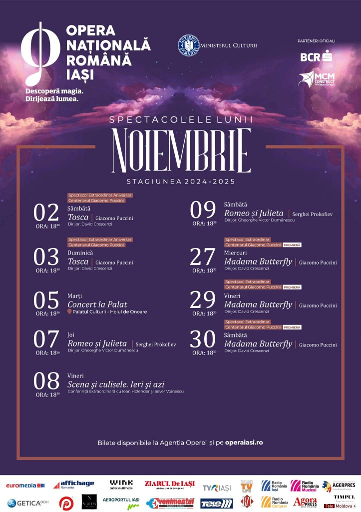 Program noiembrie 2024