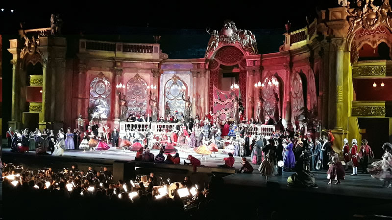 Aida, Michele, Verona, Traviata. Trei bălți consecutive
