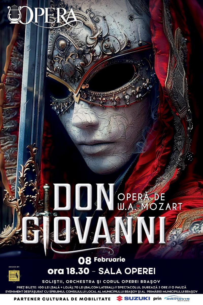„Don Giovanni”, pe scena lirică brașoveană