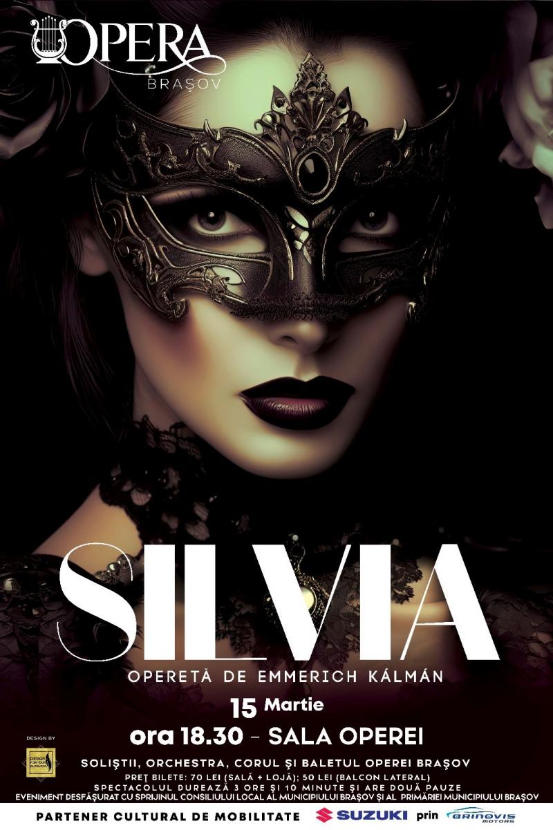 „Silvia”, pe scena Operei Brașov