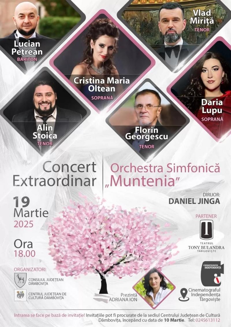 Concert extraordinar în fosta capitală a Valahiei