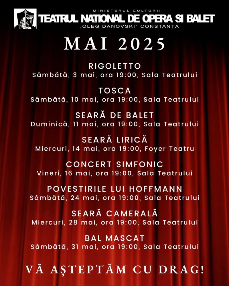 Program mai 2025