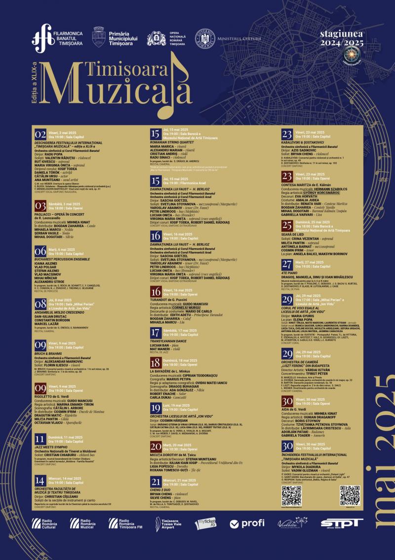 Program mai 2025