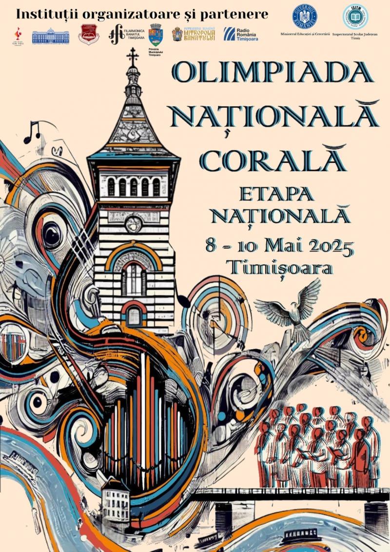 Premieră la Timișoara în domeniul artelor interpretative: organizarea și desfășurarea Olimpiadei Naționale Corale.