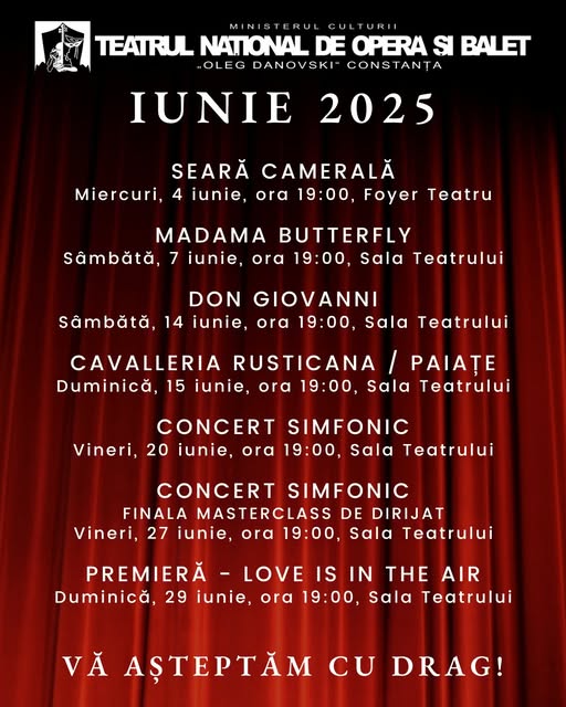 Program iunie 2025