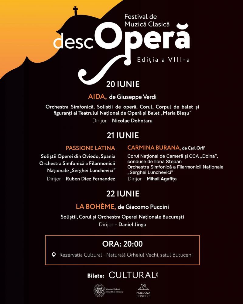 DescOperă - Festivalul de Muzică Clasică în aer liber, ediția a VIII-a