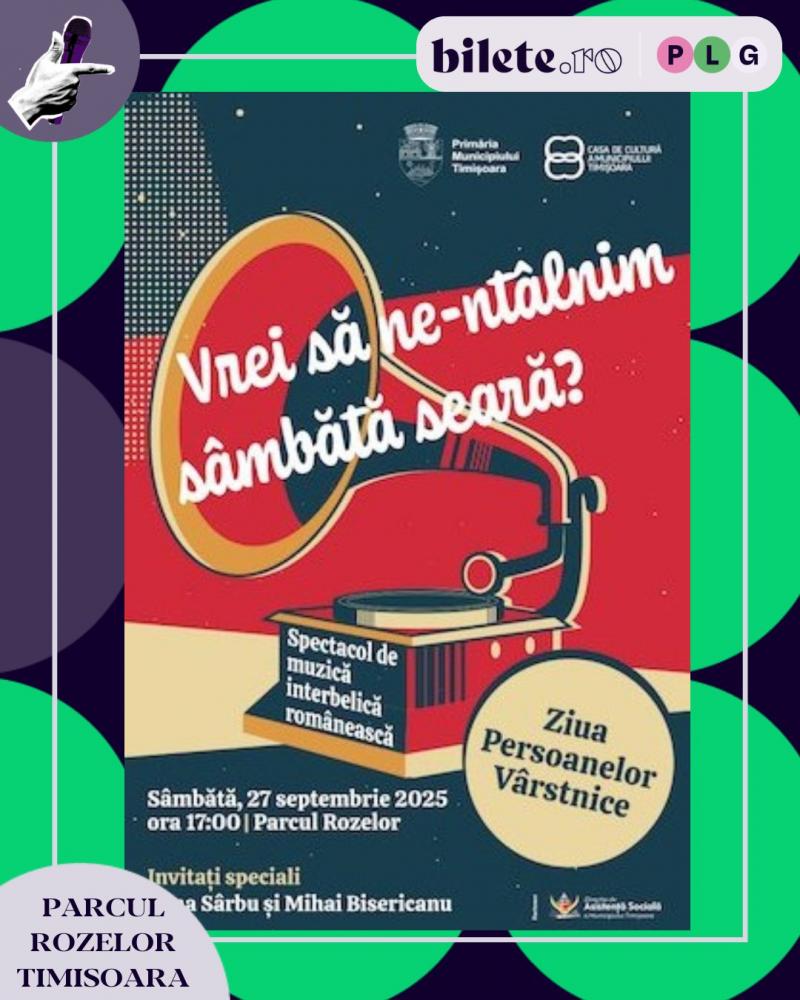 Vrei să ne-ntâlnim sâmbătă seară?