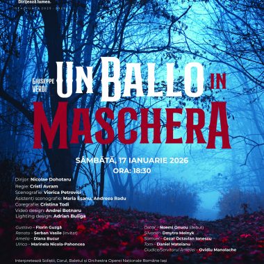 Două opere cunoscute oferite de Opera Iași în acest sfârșit de săptămână