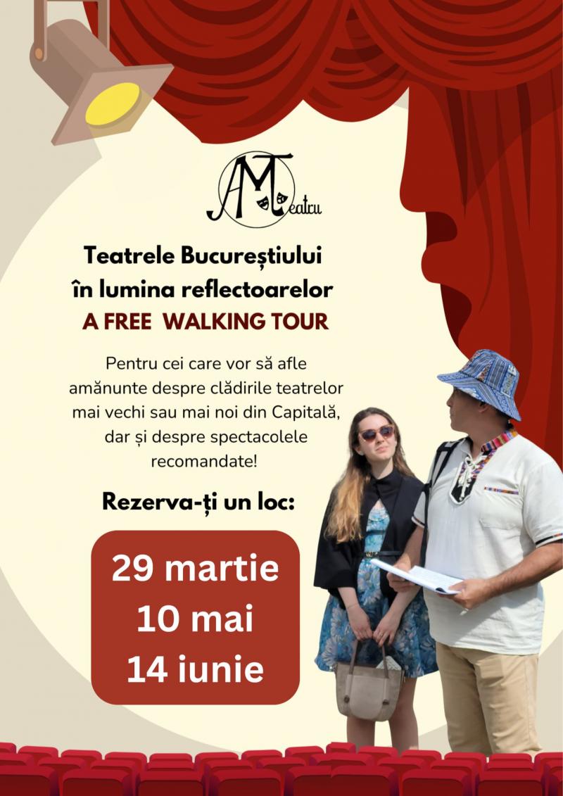 Turul ghidat de teatru oferit de AMTeatru