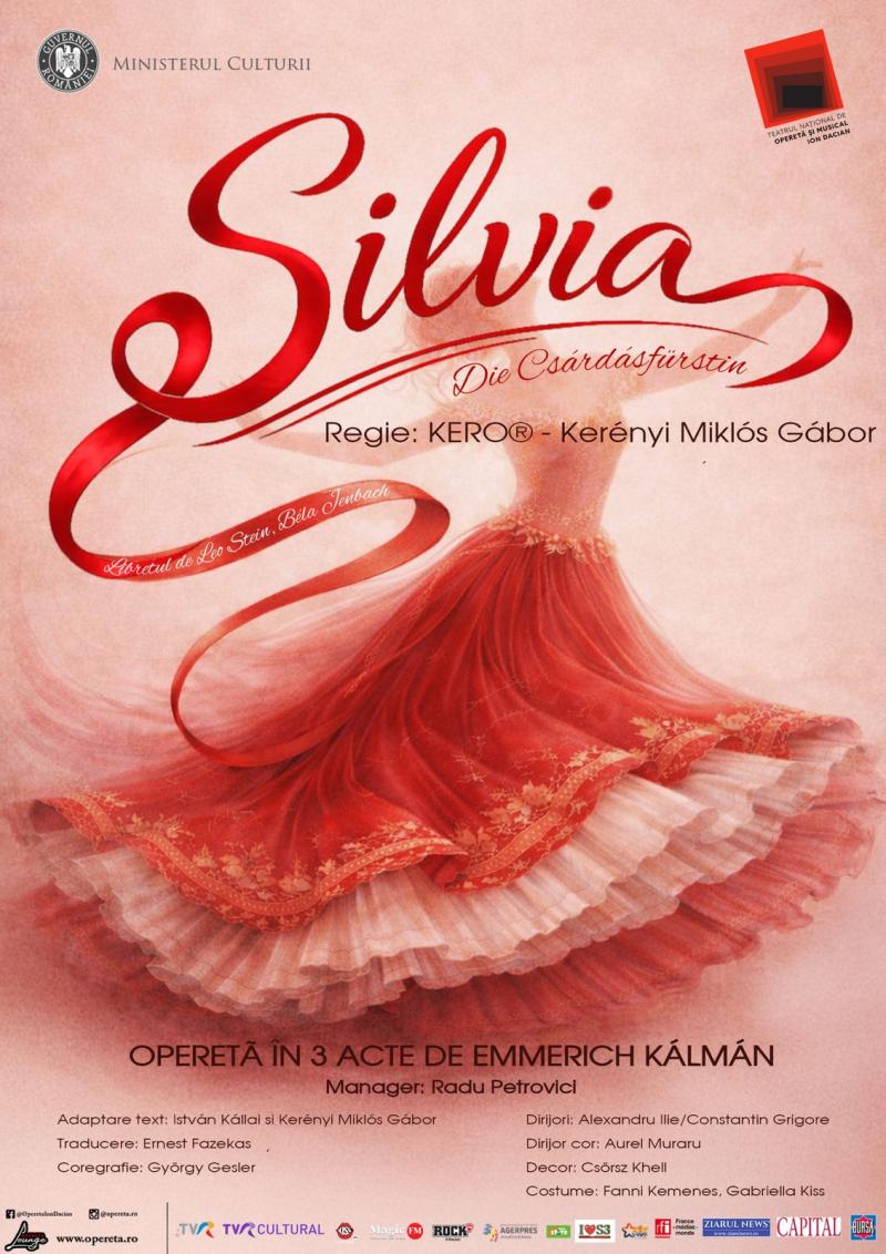 Silvia, o premieră de succes dă startul primăverii la Teatrul de Operetă