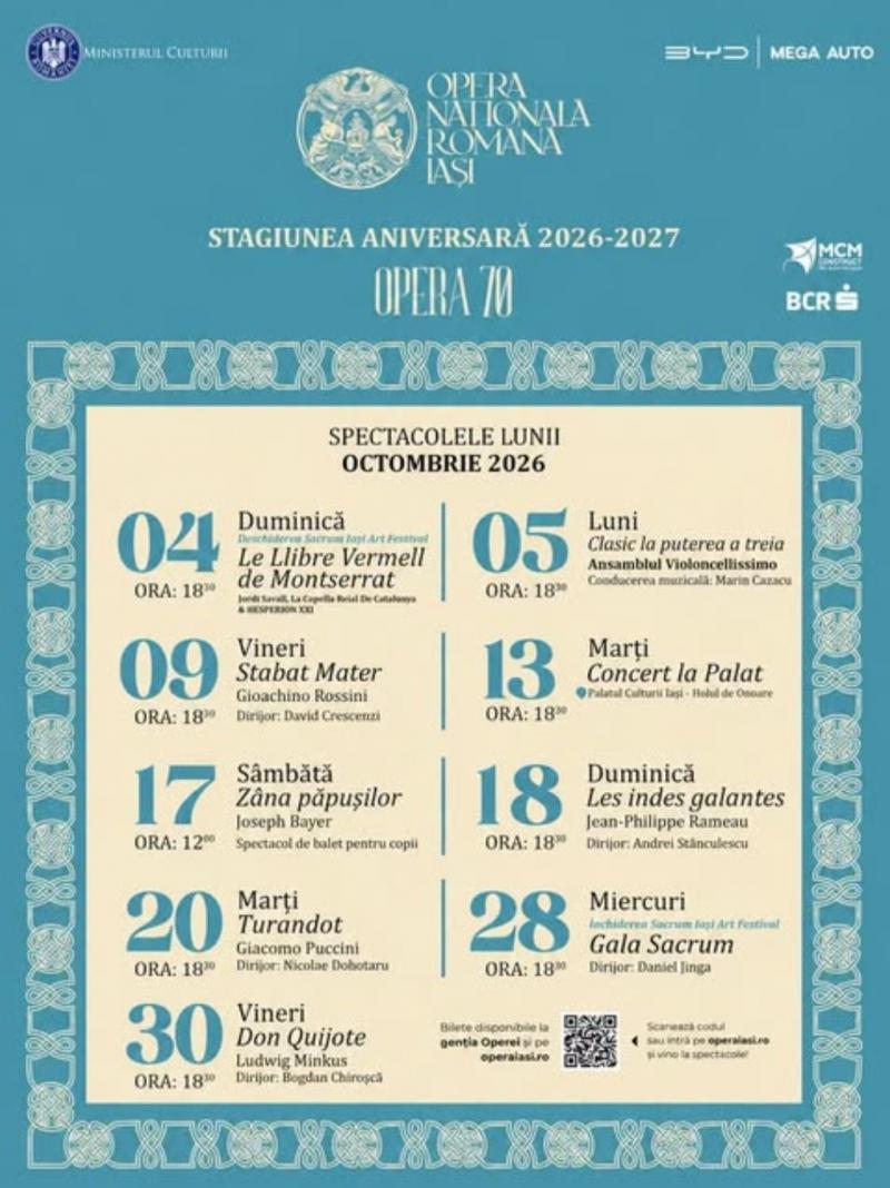 Program octombrie 2026