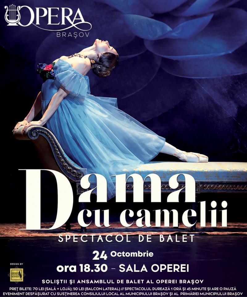 „Dama cu camelii” la Opera Brașov