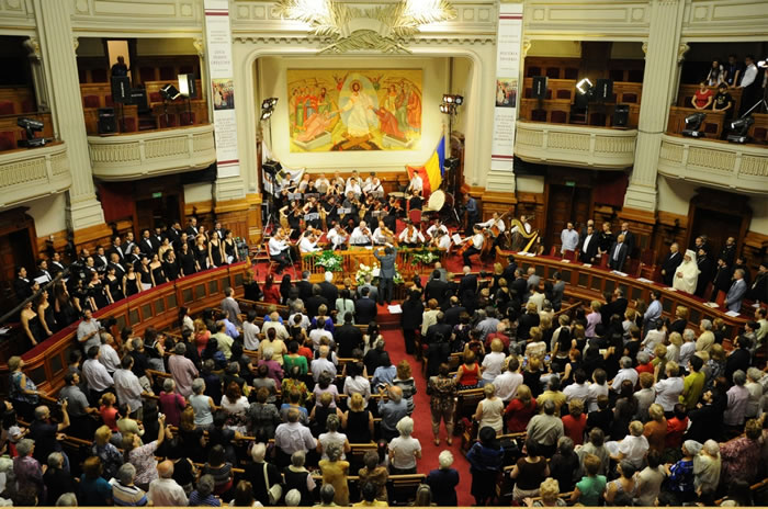 Bucuria Învierii, concert vocal - simfonic la Palatul Patriarhiei