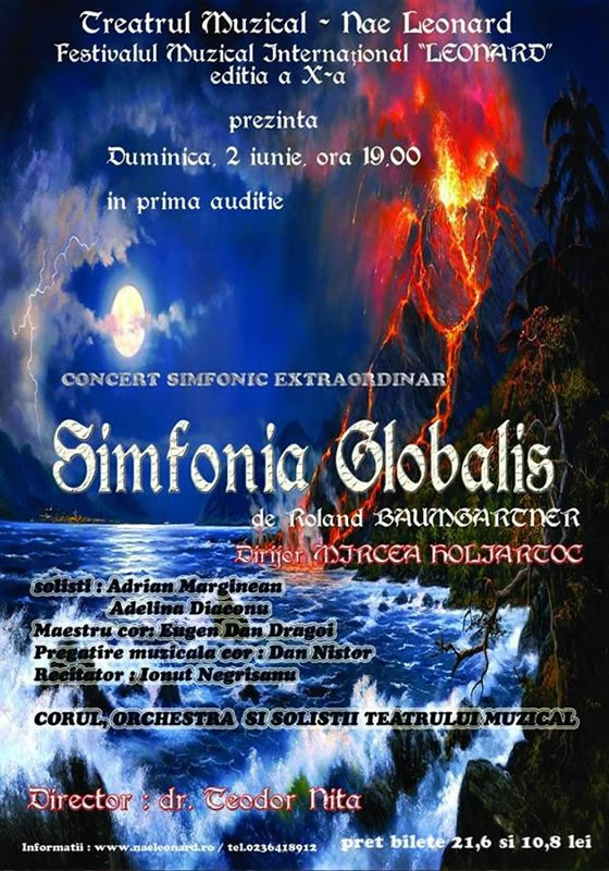Simfonia �Globalis" la Teatrul Muzical �Nae Leonard"