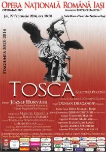 �Tosca" pe scena Operei ieșene